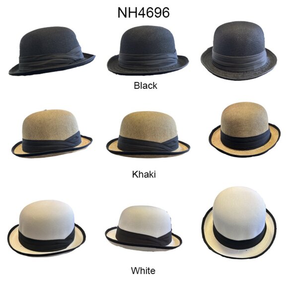 Derby Hat Porkpie Fedora - Picture 1 of 10